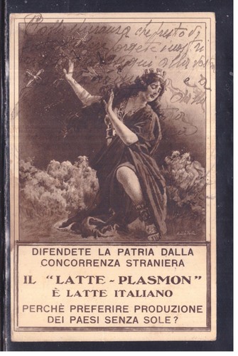 Cartolina difendete patria - cartolina, la
