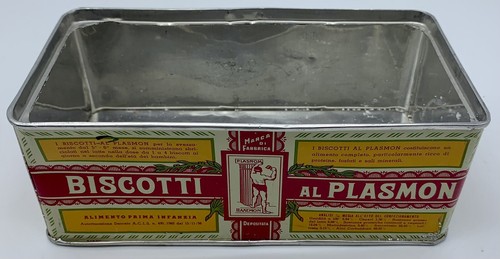 Scatola latta biscotti al - in,