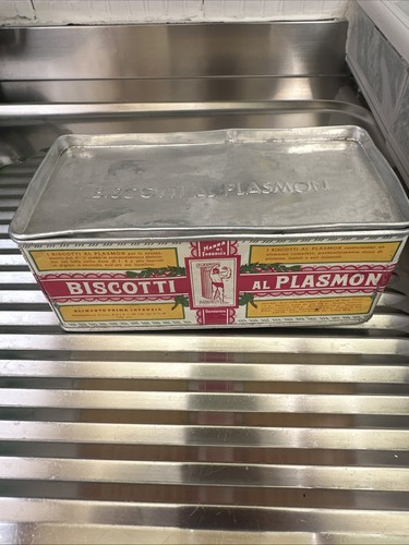Scatola latta biscotti al - latta,
