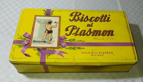 Scatola latta vuota - scatola, vintage