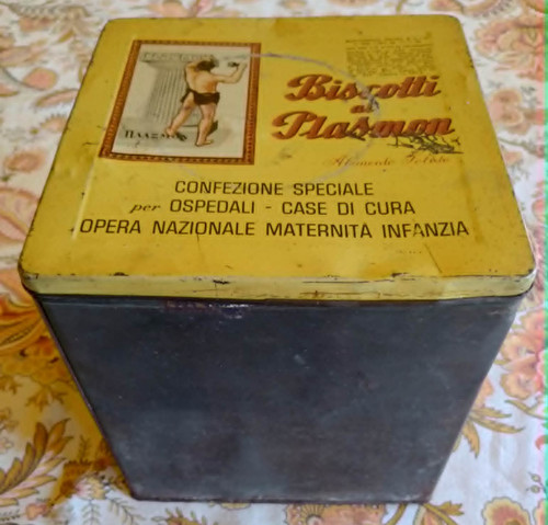Scatola latta plasmon - latta,