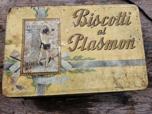 Scatola latta biscotti al - scatola, in