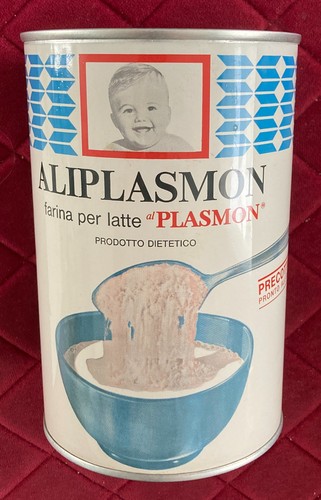 Barattolo latta plasmon - in,